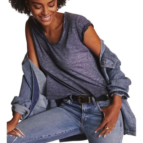 Pilcro by Anthropologie Perfect Tee - Picture 1 of 11